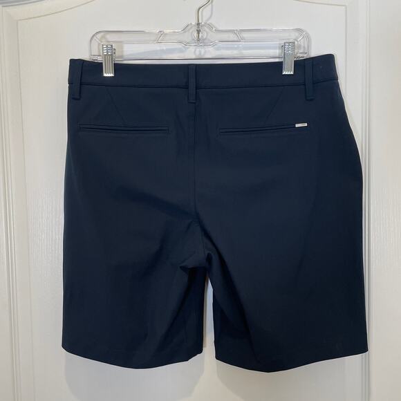 Vuori Mens Meta Shorts 8" Ink Navy Blue Technical Athleisure NWT 32 - Picture 5 of 5